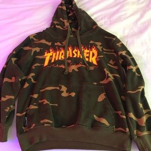 THRASHER CAMO HOODIE